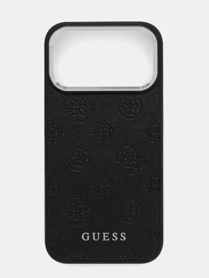 Guess etui na telefon iPhone 17 Pro Max kolor czarny GUHMP17XPSPOSSSK