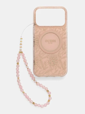 Guess etui na telefon iPhone 17 Pro Max różowy