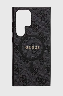 Guess etui na telefon S24 Ultra S928 kolor czarny GUHMS24LG4GFRK