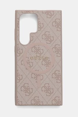 Guess etui na telefon S24 Ultra S928 kolor różowy GUHMS24LG4GFRP