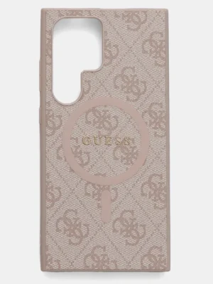 Guess etui na telefon S24 Ultra S928 kolor różowy GUHMS24LG4GFRP