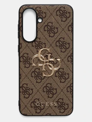 Guess etui na telefon Samsung Galaxy A56 kolor brązowy GUHCSA564GMGBR