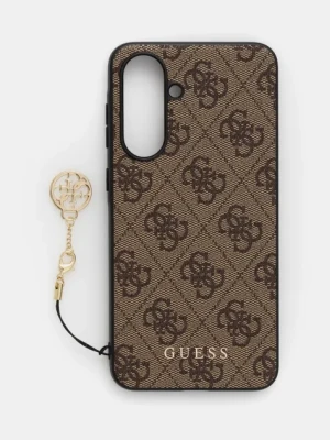 Guess etui na telefon Samsung Galaxy A56 kolor brązowy GUHCSA56GF4GBR