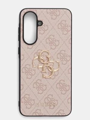 Guess etui na telefon Samsung Galaxy A56 kolor różowy GUHCSA564GMGPI