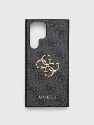 Guess etui na telefon Samsung Galaxy S22 Ultra kolor szary