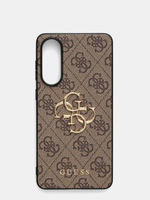 Guess etui na telefon Samsung Galaxy S25 Edge kolor brązowy GUHCS25E4GMGBR
