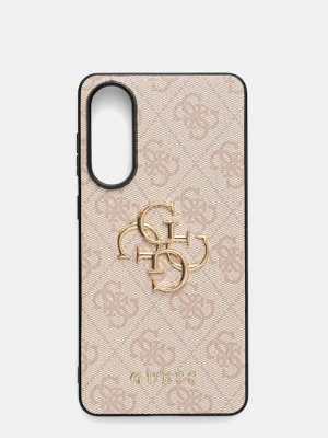 Guess etui na telefon Samsung Galaxy S25 Edge kolor różowy GUHCS25E4GMGPI