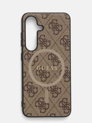 Zdjęcie produktu Guess etui na telefon Samsung Galaxy S25 kolor brązowy GUHMS25SG4GFRW