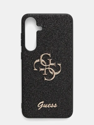 Guess etui na telefon Samsung Galaxy S25 kolor czarny GUHCS25MHG4SGK