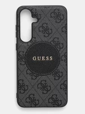 Guess etui na telefon Samsung Galaxy S25+ kolor czarny GUHMS25MP4PGRSGK