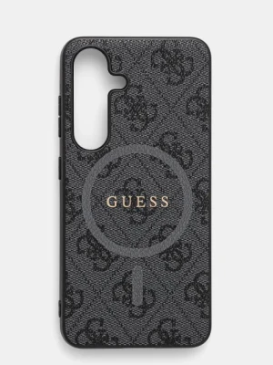 Guess etui na telefon Samsung Galaxy S25 kolor czarny GUHMS25SG4GFRK