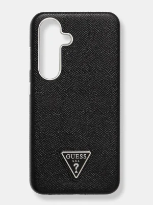 Guess etui na telefon Samsung Galaxy S25 kolor czarny GUHMS25SPGTSPSK