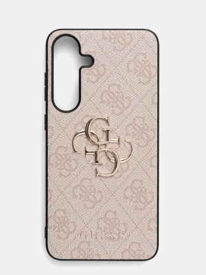 Guess etui na telefon Samsung Galaxy S25+ kolor różowy GUHCS25M4GMGPI