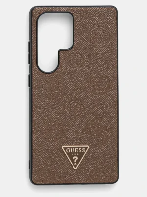 Guess etui na telefon Samsung Galaxy S25 Ultra kolor brązowy GUHMS25LPGBTMW