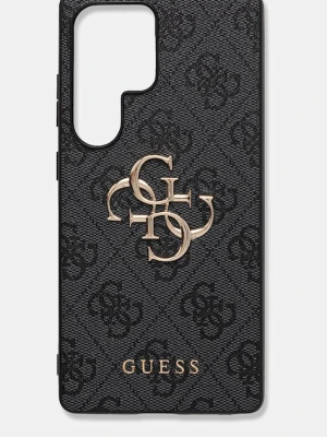 Guess etui na telefon Samsung Galaxy S25 Ultra kolor czarny GUHCS25L4GMGGR