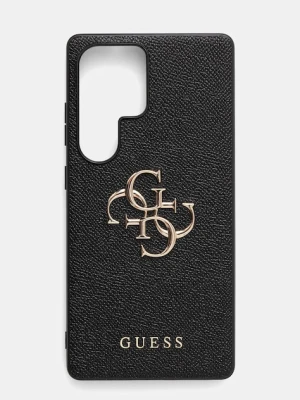 Guess etui na telefon Samsung Galaxy S25 Ultra kolor czarny GUHCS25LPGT4MBK
