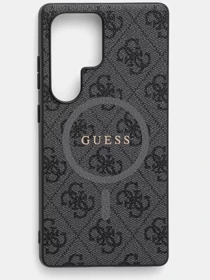 Guess etui na telefon Samsung Galaxy S25 Ultra kolor czarny GUHMS25LG4GFRK