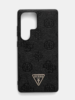 Guess etui na telefon Samsung Galaxy S25 Ultra kolor czarny GUHMS25LPGBTMK