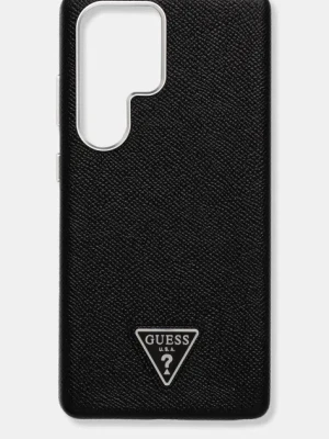 Guess etui na telefon Samsung Galaxy S25 Ultra kolor czarny GUHMS25LPGTSPSK