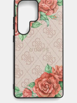 Guess etui na telefon Samsung Galaxy S25 Ultra kolor różowy GUHMS25LP4ROPEMCP