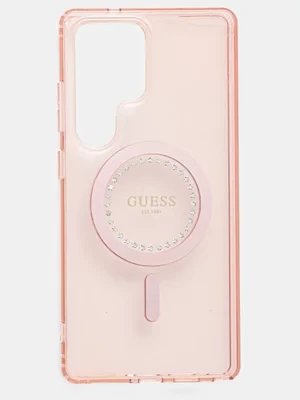 Guess etui na telefon Samsung Galaxy S25 Ultra kolor różowy GUHMS25LPFTDTEP