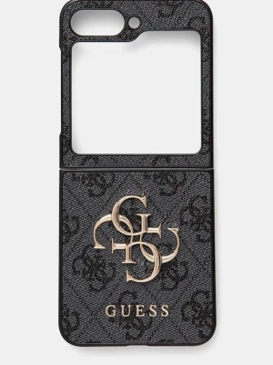 Guess etui na telefon Z Flip6 F741 kolor czarny GUHCZF64GMGGR