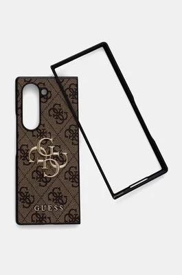 Guess etui na telefon Z Fold6 F956 kolor brązowy GUHCZFD64GMGBR