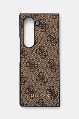 Guess etui na telefon Z Fold6 F956 kolor brązowy GUHCZFD6GF4GBR