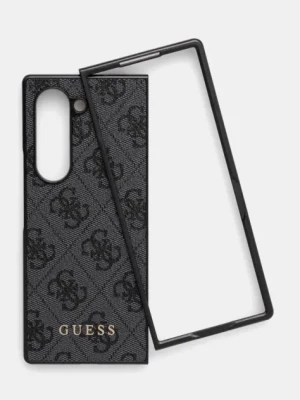 Guess etui na telefon Z Fold6 F956 kolor czarny GUHCZFD6GF4GGR