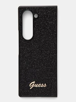 Guess etui na telefon Z Fold6 F956 kolor czarny GUHCZFD6HGGSHK