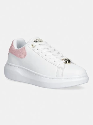 Guess FIREUP sneakersy damskie skórzane biały