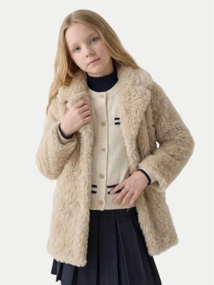 Guess Futro J6BL17 W4010 Beżowy ciemny Regular Fit