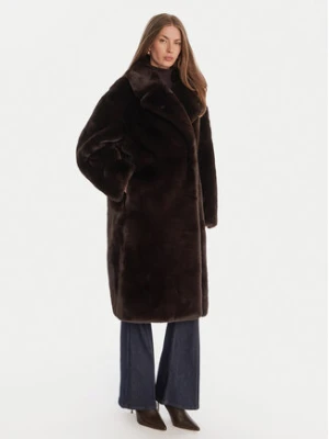 Guess Futro W5BL95 WJ110 Brązowy Regular Fit