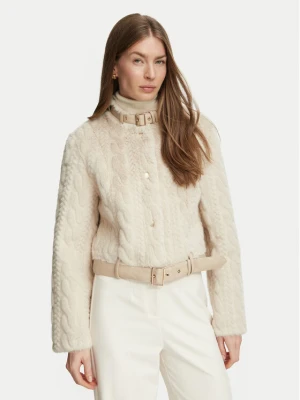 Guess Futro W6BL78 W4736 Beżowy Regular Fit