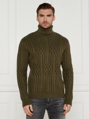 GUESS Golf EVANDER | Regular Fit | z dodatkiem wełny