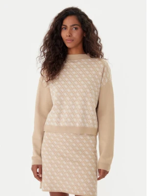 Guess Golf W5BR23 Z3JD2 Beżowy Relaxed Fit