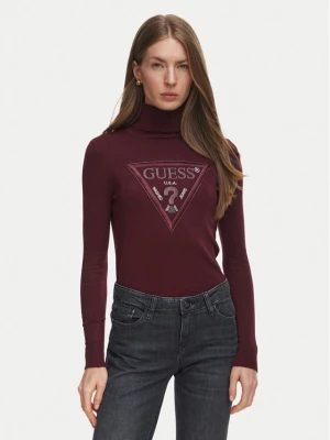 Guess Golf W6BR54 Z1455 Bordowy Regular Fit