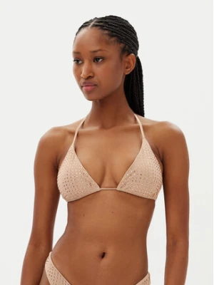 Guess Góra od bikini E4GJ07 KC5Z0 Beżowy Regular Fit