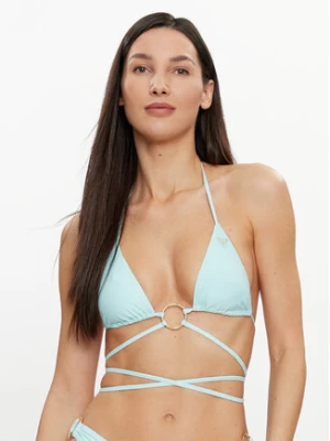 Guess Góra od bikini E4GJ45 MC04R Błękitny