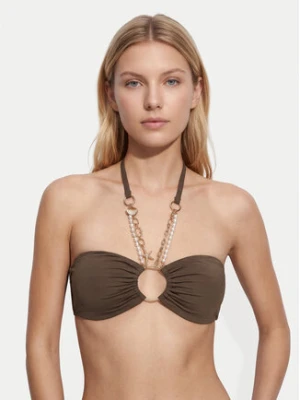Guess Góra od bikini E6GJ01 KF412 Brązowy