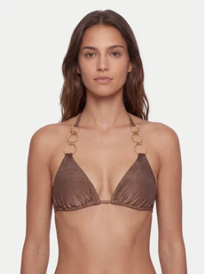 Guess Góra od bikini E6GJ11 KF600 Brązowy