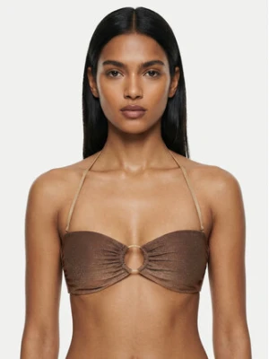 Guess Góra od bikini E6GJ12 KF600 Brązowy