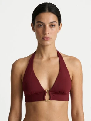 Guess Góra od bikini E6GJ14 KF590 Bordowy