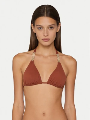 Guess Góra od bikini E6GJ41 KG272 Brązowy