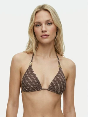 Guess Góra od bikini E6GJ48 KCBJ0 Brązowy