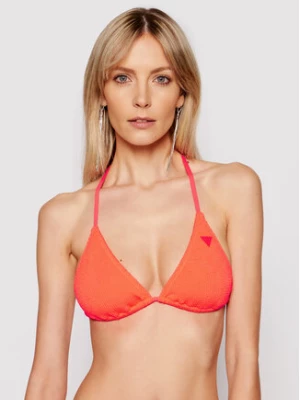 Guess Góra od bikini Triangle E1GJ53 MC03P Pomarańczowy