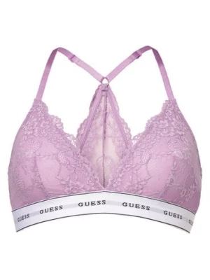 GUESS Gorset damski Kobiety lila jednolity,