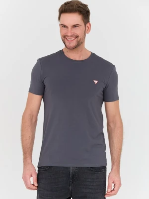 GUESS Grafitowy męski t-shirt Core Tee Str, Rozmiar XL