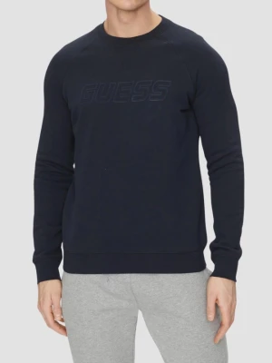 GUESS Granatowa męska bluza New Aldwin