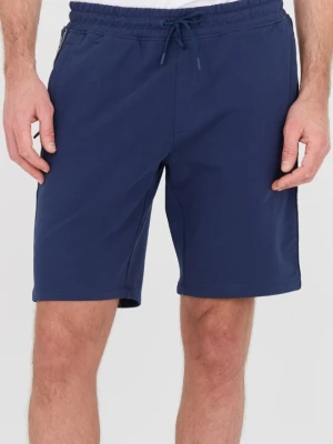 GUESS Granatowe męskie shorty Arlo, Rozmiar XXL